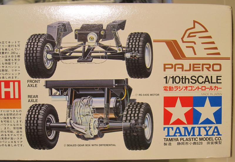 My First R/C Car - Tamiya 1/10 Mitsubishi Pajero (1984) - Koswork