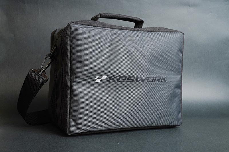 KOS32301-NB4 Koswork Mini Black Aluminum Carry Case w/Flysky Noble NB4 foam